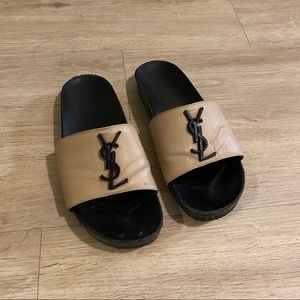 Authentic YSL Joan Slides